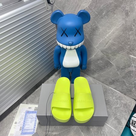 Balenciaga platform slippers