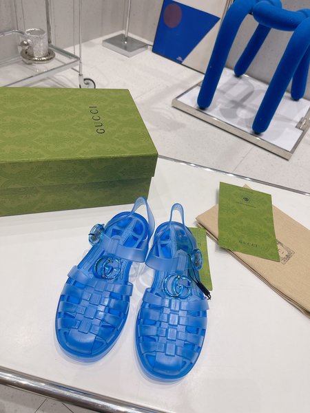 Gucci Jelly Rubber New Sandals