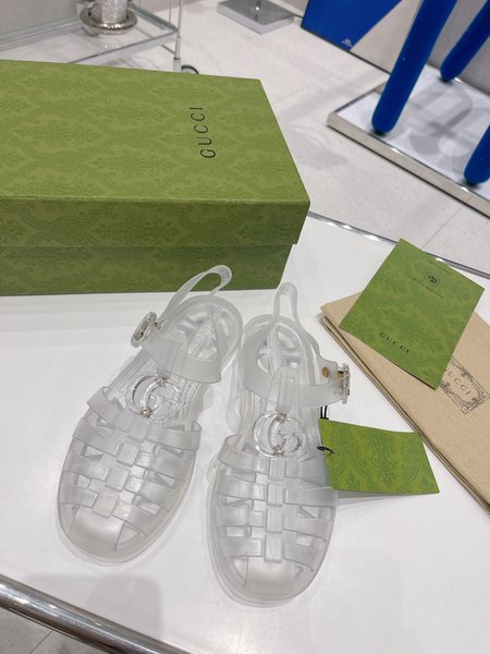 Gucci Jelly Rubber New Sandals