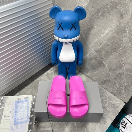 Balenciaga platform slippers