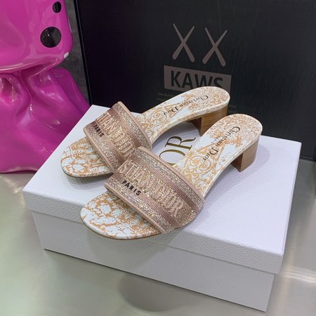 Dior Dway Flat Sandals/Slippers