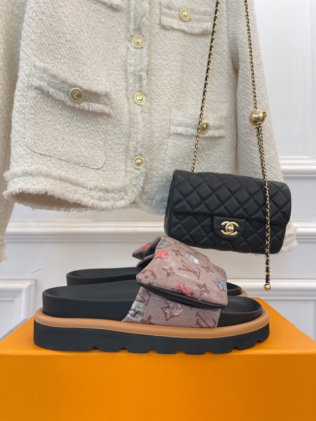 Louis Vuitton Velcro sandals