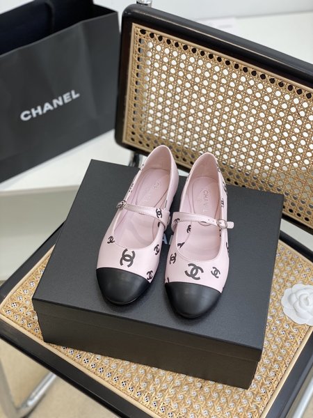 Chanel mary jane flats