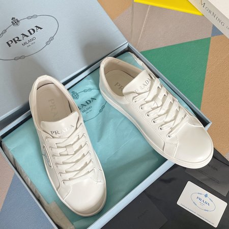 Prada white shoes