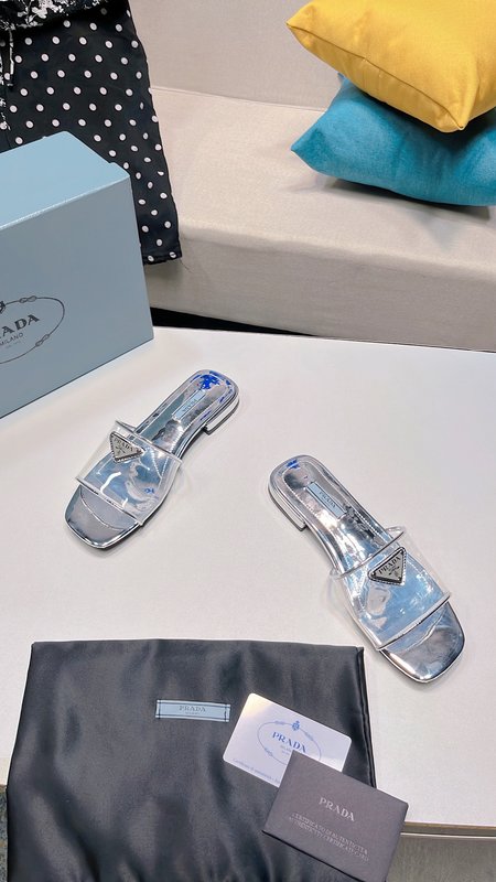 Prada transparent sandals