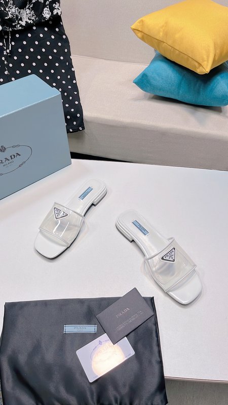 Prada transparent sandals