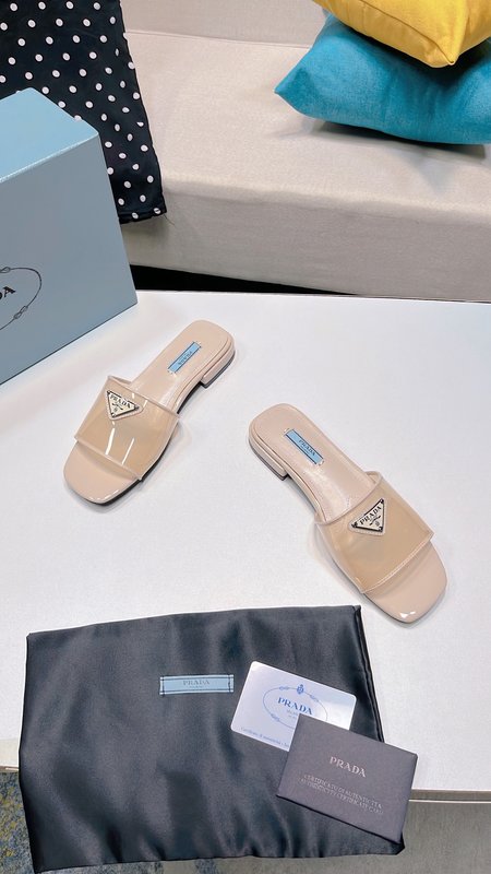 Prada transparent sandals