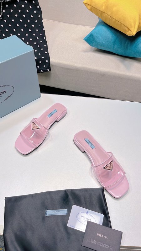 Prada transparent sandals