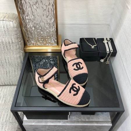 Chanel Back Empty Espadrilles