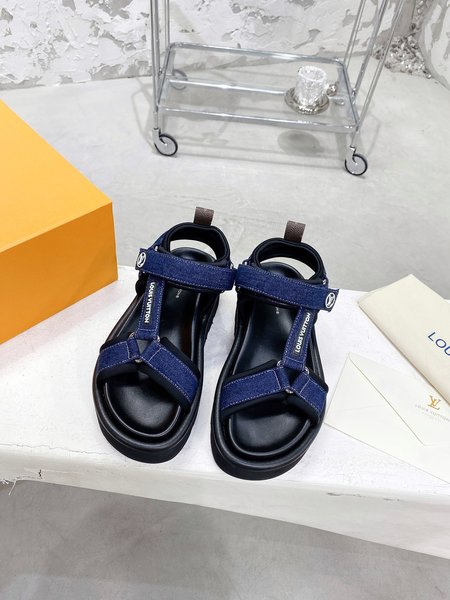 Louis Vuitton platform sandals