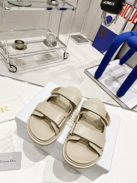 Dior Velcro slippers