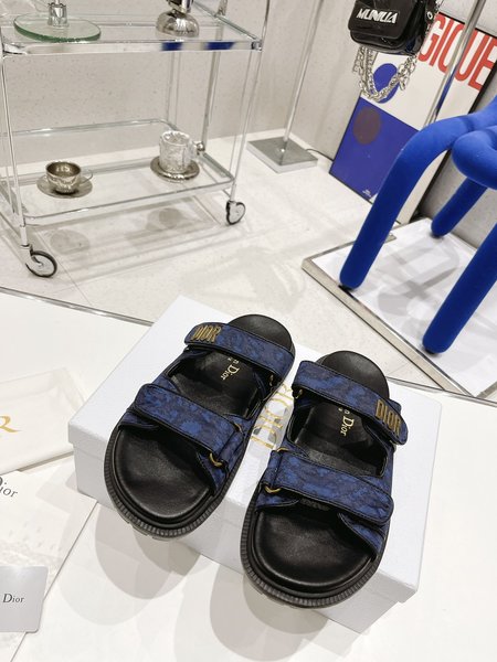 Dior Velcro slippers