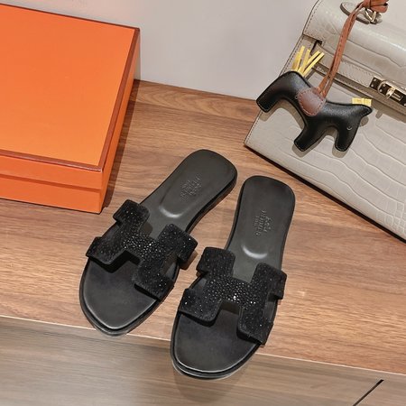 Hermes slippers series