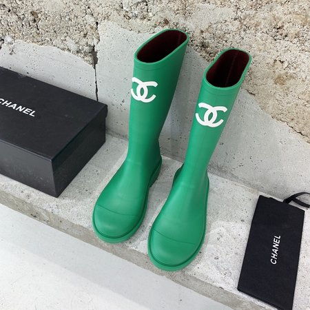 Chanel Rain boots retro TPU environmental protection material