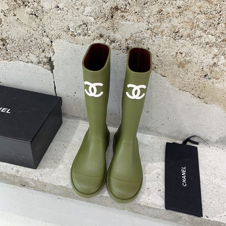 Chanel Rain boots retro TPU environmental protection material