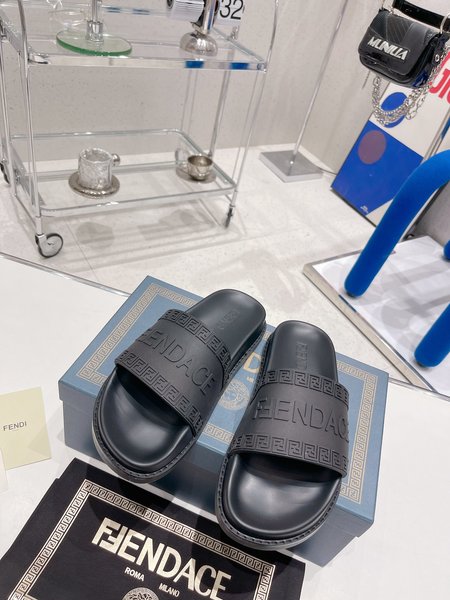 Fendi x Versace slides