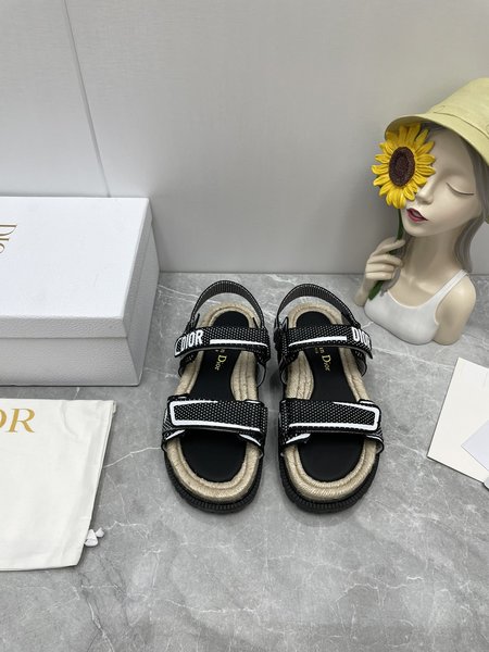 Dior Velcro sandals