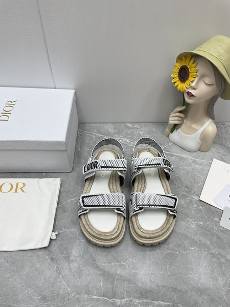 Dior Velcro sandals