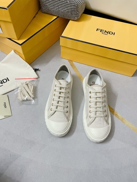 Fendi Domino espadrilles sneakers FF jacquard pattern