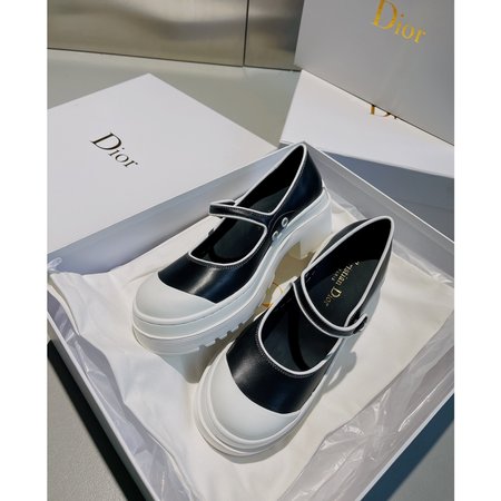 Dior Mary Jane sheepskin