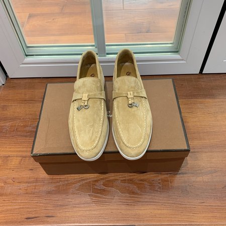 LP Suede Cashmere Loafers