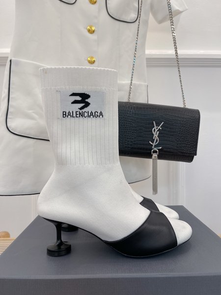 Balenciaga high heel sock boots