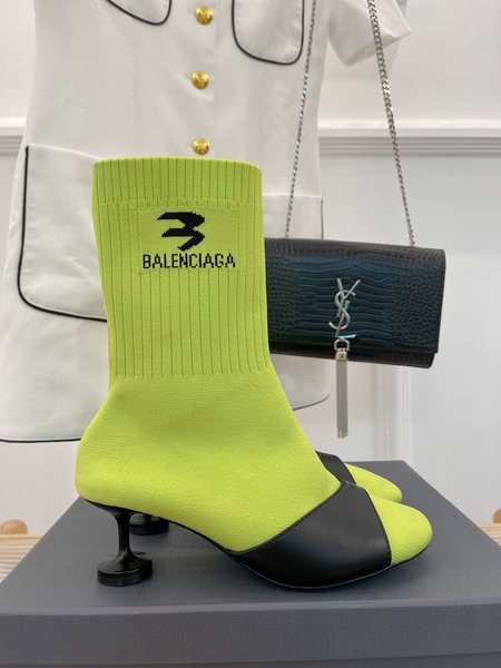 Balenciaga high heel sock boots