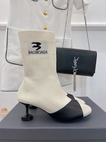 Balenciaga high heel sock boots