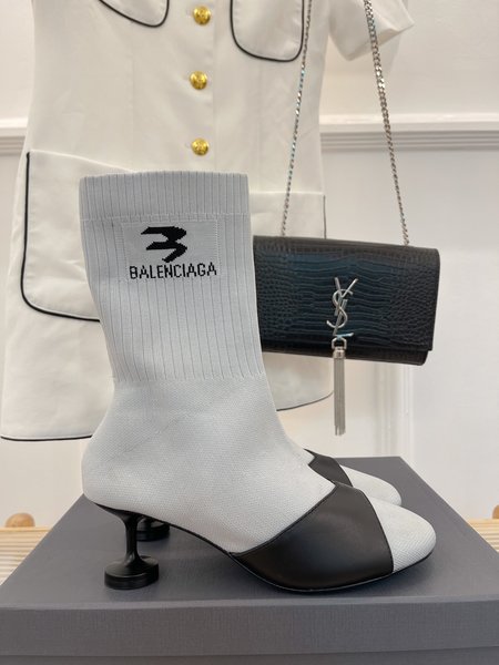 Balenciaga high heel sock boots