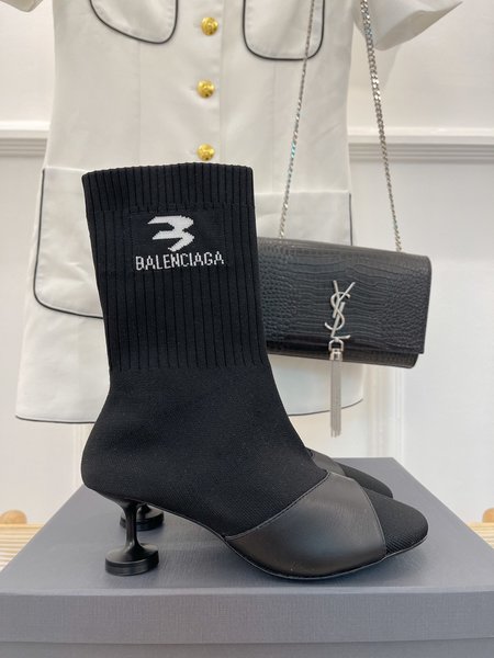 Balenciaga high heel sock boots