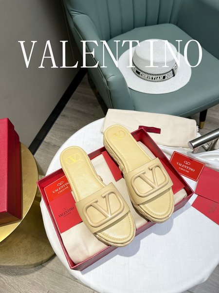 Valentino Women s sandals with V-shaped hardware