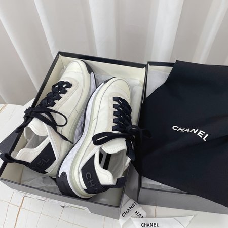 Chanel sneakers retro style