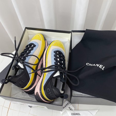 Chanel sneakers retro style