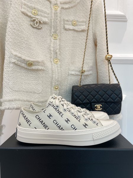 Chanel x Converse collaboration