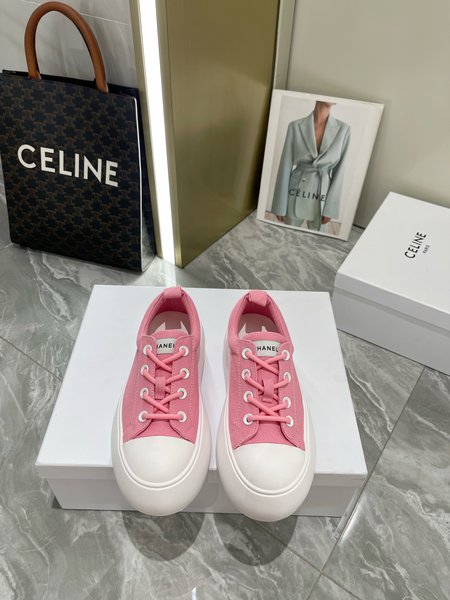 Chanel platform casual shoes