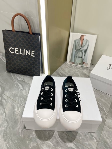 Chanel platform casual shoes