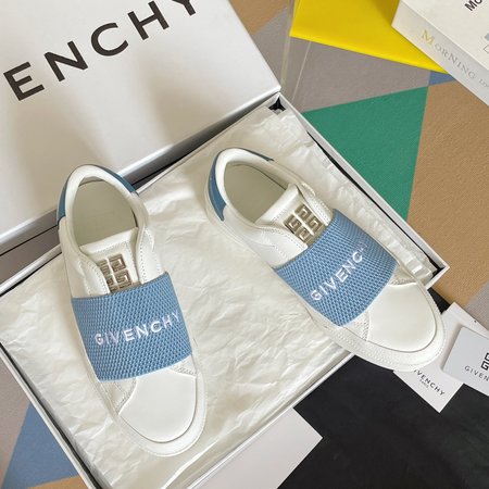 Givenchy Embroidered Canvas City Sneakers