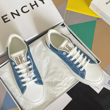 Givenchy Embroidered Canvas City Sneakers