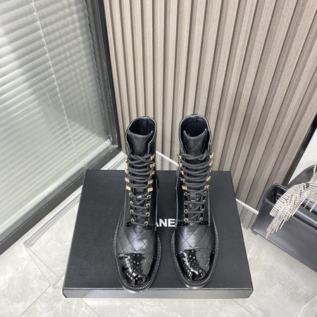 Chanel short boots