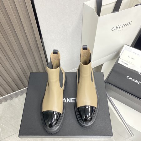 Chanel stretch elastic booties