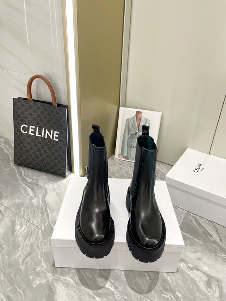 Celine platform martin boots