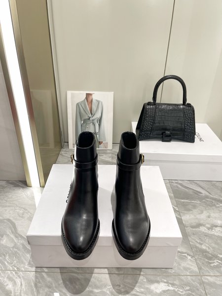 Celine platform martin boots