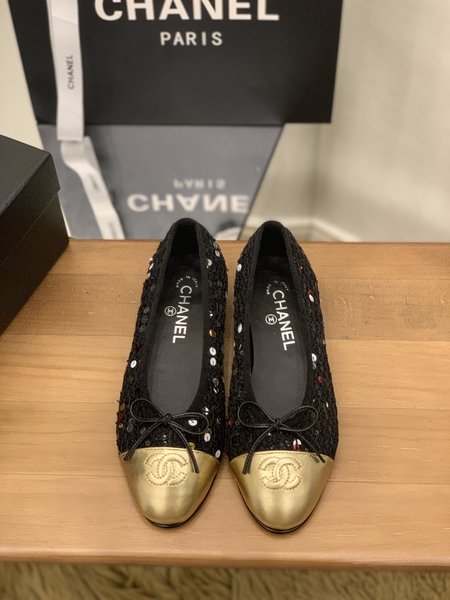 Chanel ballet shoes