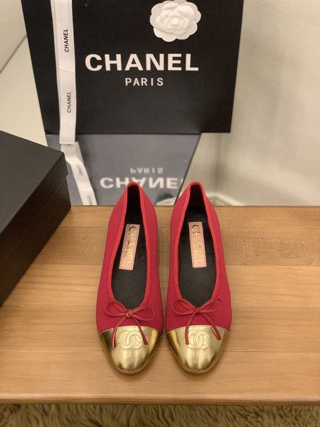 Chanel ballet shoes