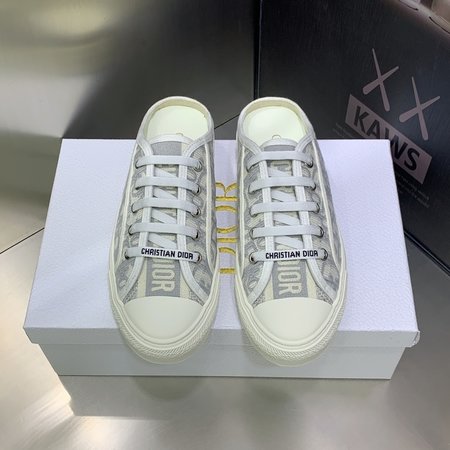 Dior Imported lambskin woven fabric casual shoes