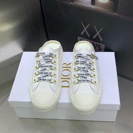 Dior Imported lambskin woven fabric casual shoes