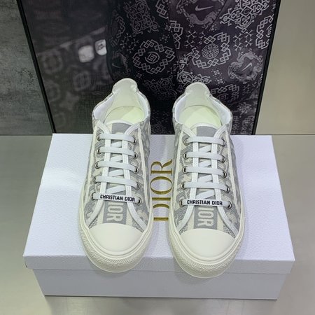 Dior Walkn skateboard shoes, flat lace-up casual shoes