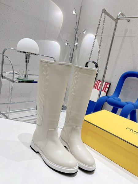 Fendi high boots, rider boots