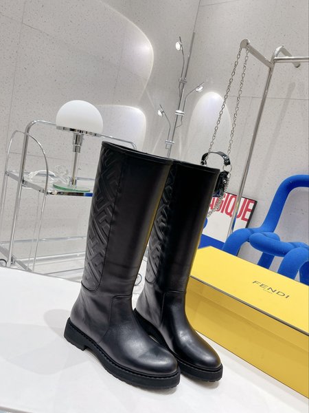 Fendi high boots, rider boots