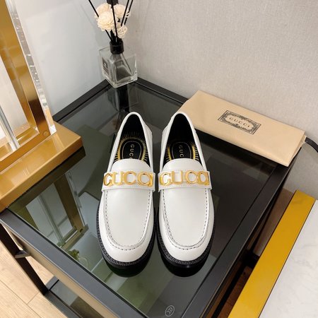 Gucci loafers, small leather shoes
